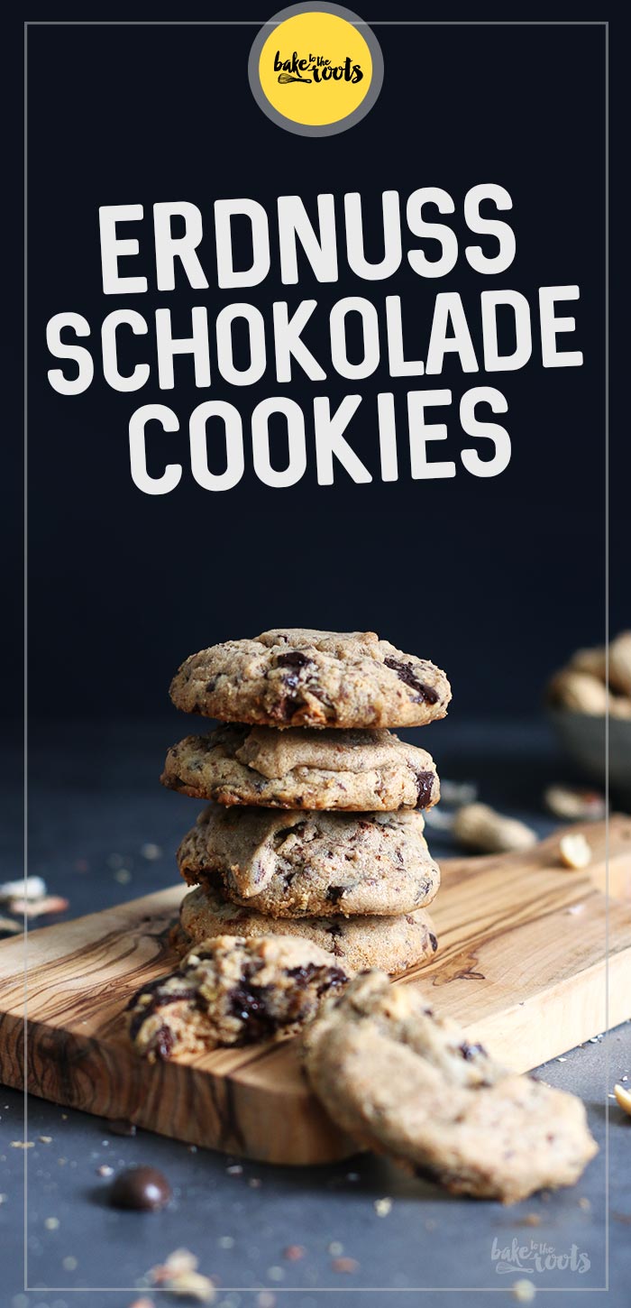 Erdnuss Schokolade Cookies | Bake to the roots