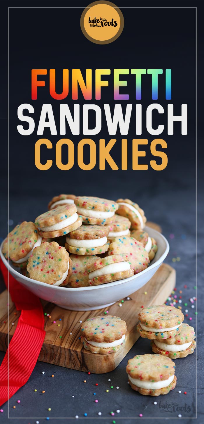 Funfetti Sandwich Cookies | Bake to the roots