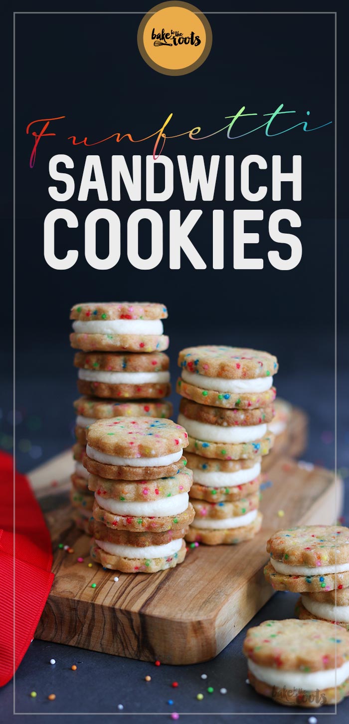Funfetti Sandwich Cookies | Bake to the roots