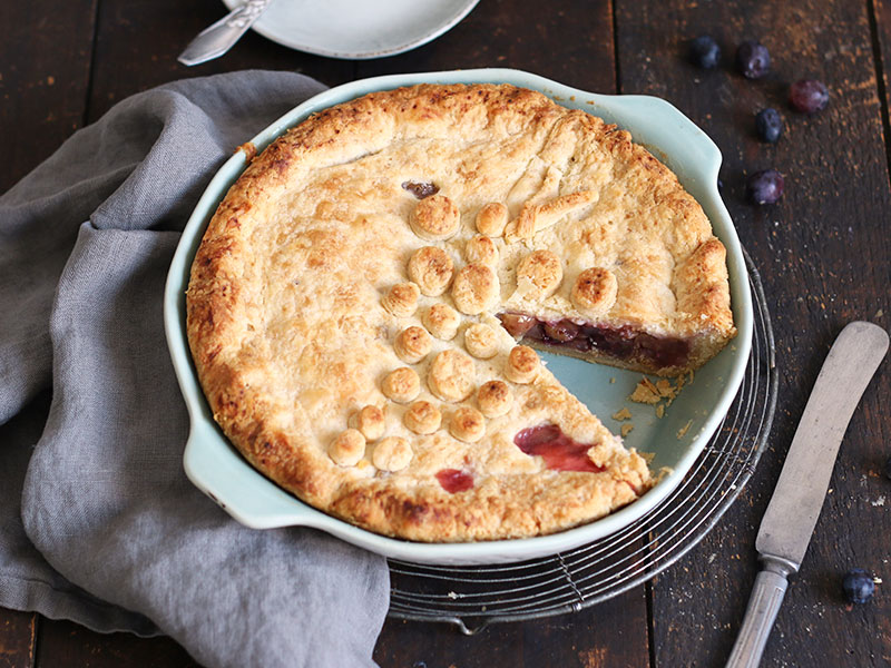 Grape Pie | Bake to the roots