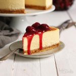 Creamy Cheesecake with Cherry Toping | Bake to the roots