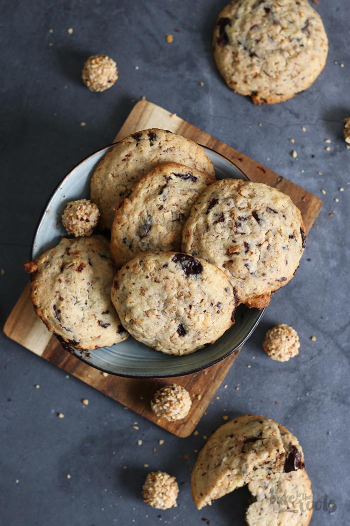 Chocolate Chip Cookies mit Giotto