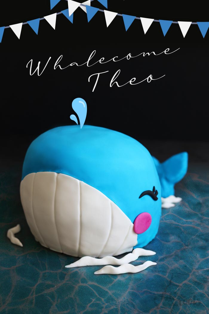 Baby Whale Cake | Bake to the roots