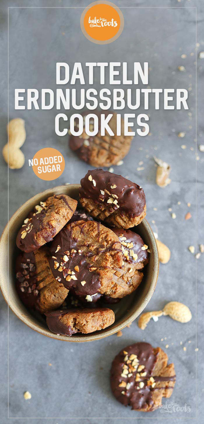 Datteln Erdnussbutter Cookies | Bake to the roots