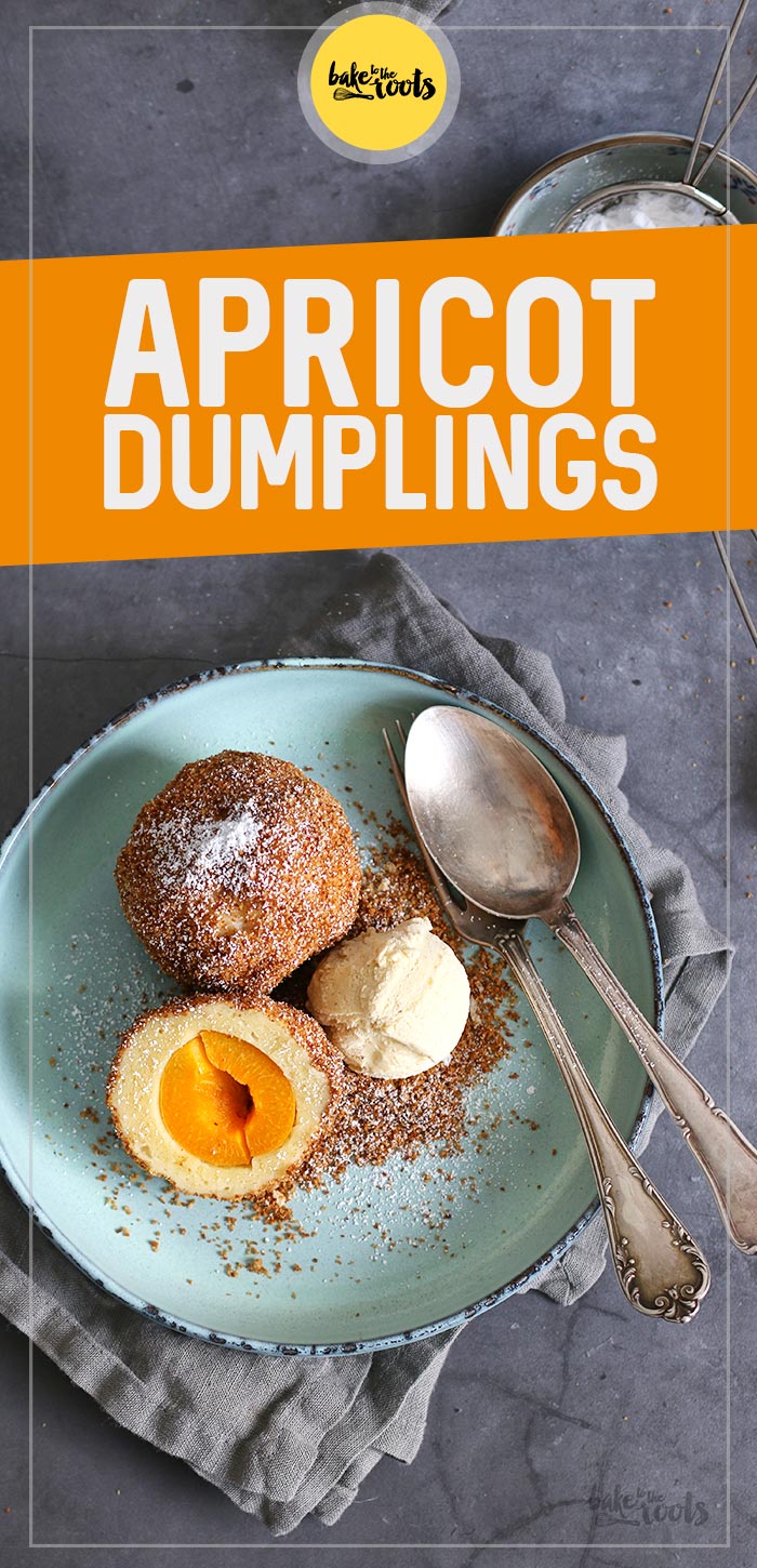 Sweet Apricot Dumplings (Marillenknödel) | Bake to the roots