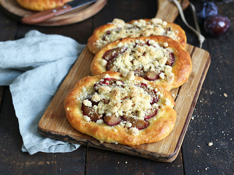 6 Spices Zwetschgen Plunder (mit Quark-Öl-Teig) | Bake to the roots