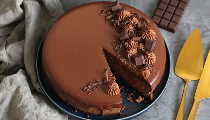 The Perfect Chocolate Cheesecake | Bake to the roots