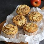 Apple Pie Streusel Muffins | Bake to the roots