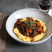 Mushroom Bourguignon with Polenta | Bake to the roots
