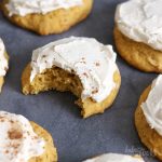Frosted Pumpkin Cookies | Bake to the roots