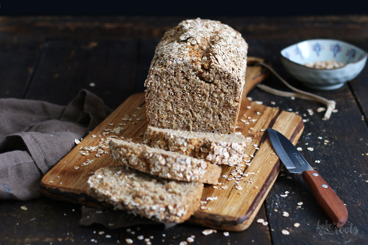 Einfaches Vollkorn Dinkel Hafer Brot | Bake to the roots