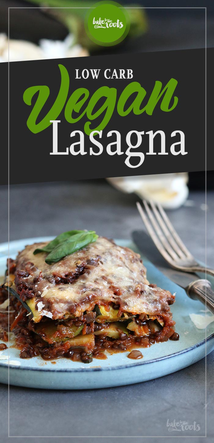Vegan Veggie Lasagna (low-carb) | Bake to the roots