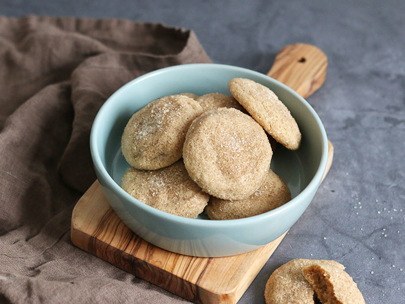 Soft Peanut Butter Cookies | Bake to the roots