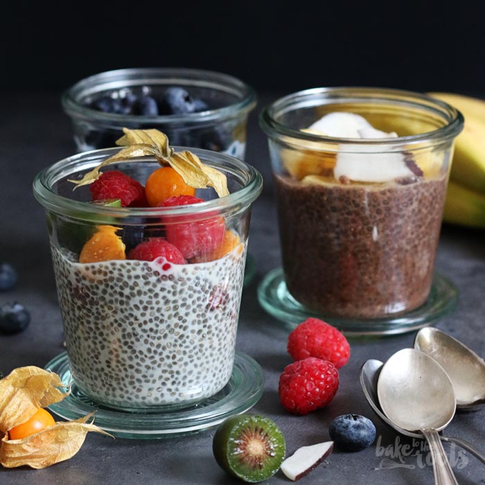Chia Pudding Meal Prep (sugar-free) | Bake to the roots