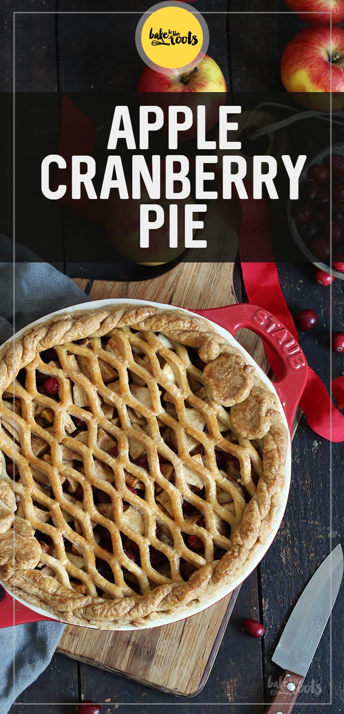 Apple Cranberry Pie | Bake to the roots