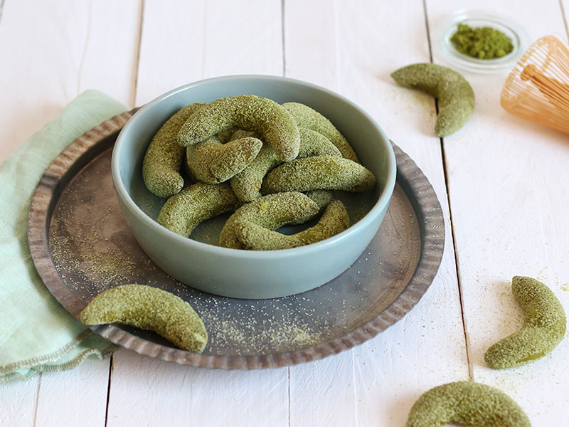 Matcha Kipferl | Bake to the roots