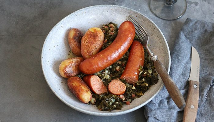 Grükohl mit Pinkel (Rauchenden) | Bake to the roots