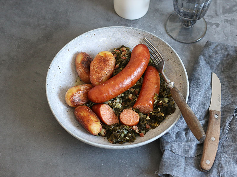 Grükohl mit Pinkel (Rauchenden) | Bake to the roots