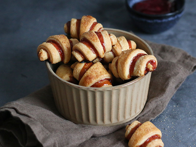 Raspberry Rugelach | Bake to the roots