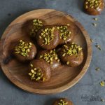 Espresso Chocolate Marzipan Cookies | Bake to the roots