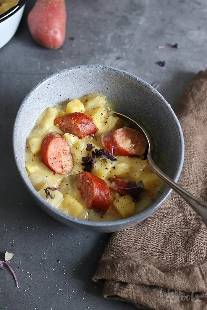 Kartoffel Kohlrabi Suppe | Bake to the roots