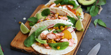 Salmon Tacos | Bake to the roots