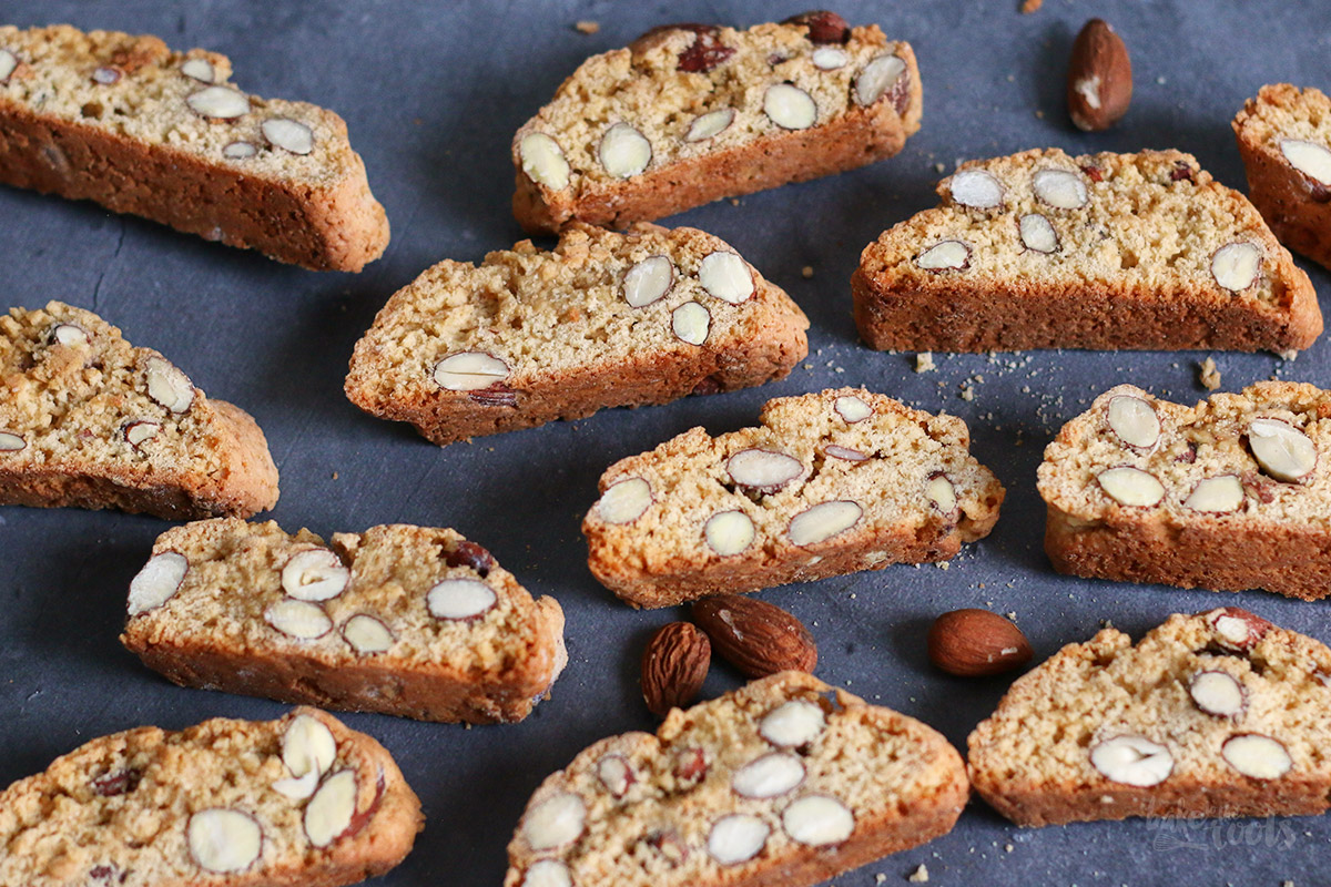 Almond Cantuccini | Bake to the roots