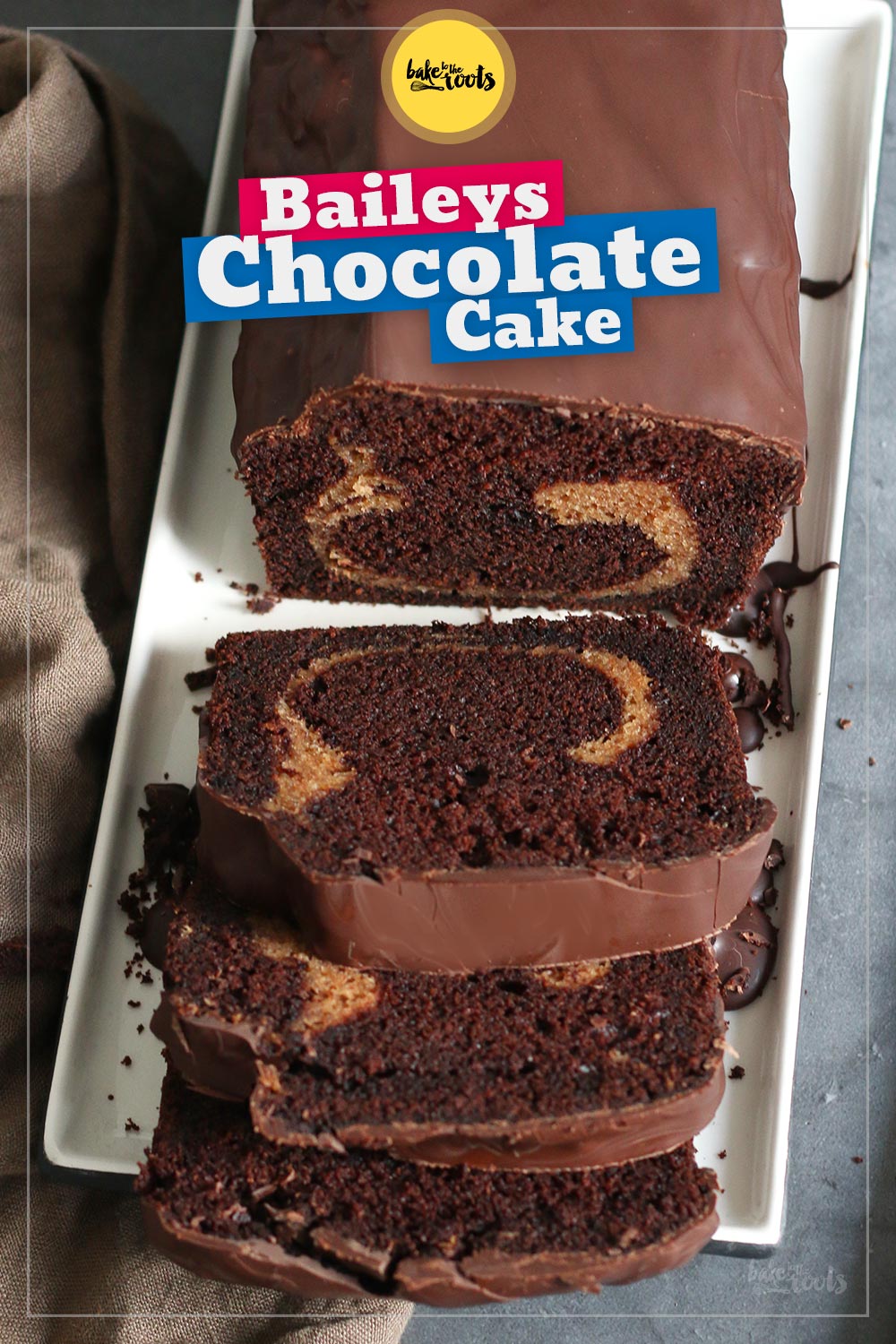 Baileys Chocolate Cake | Bake to the roots