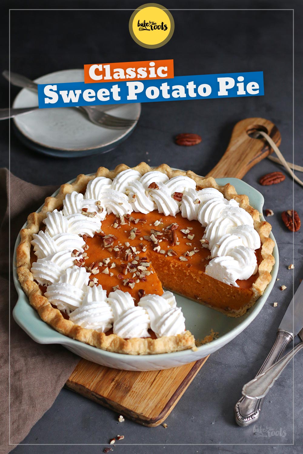 Classic Sweet Potato Pie | Bake to the roots