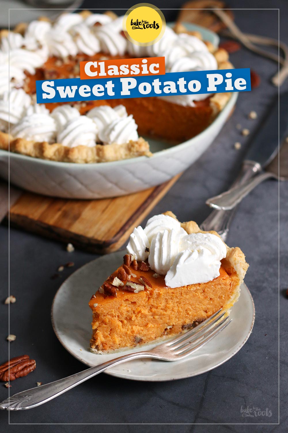 Classic Sweet Potato Pie | Bake to the roots