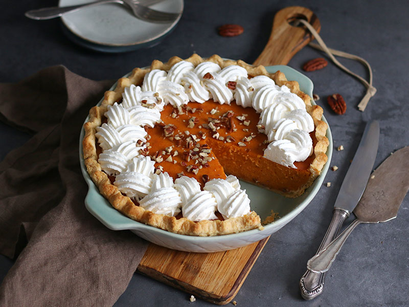 Classic Sweet Potato Pie | Bake to the roots