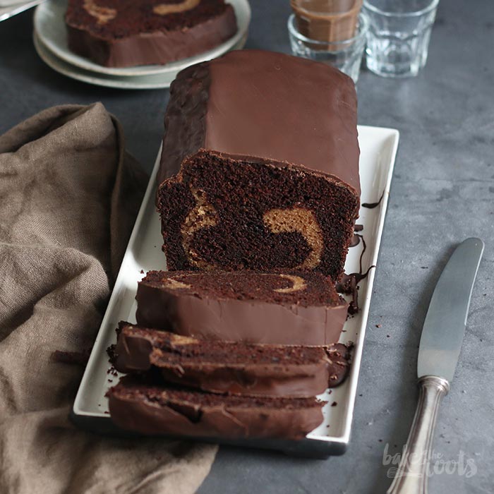 Schokoladenkuchen mit Baileys Swirl | Bake to the roots