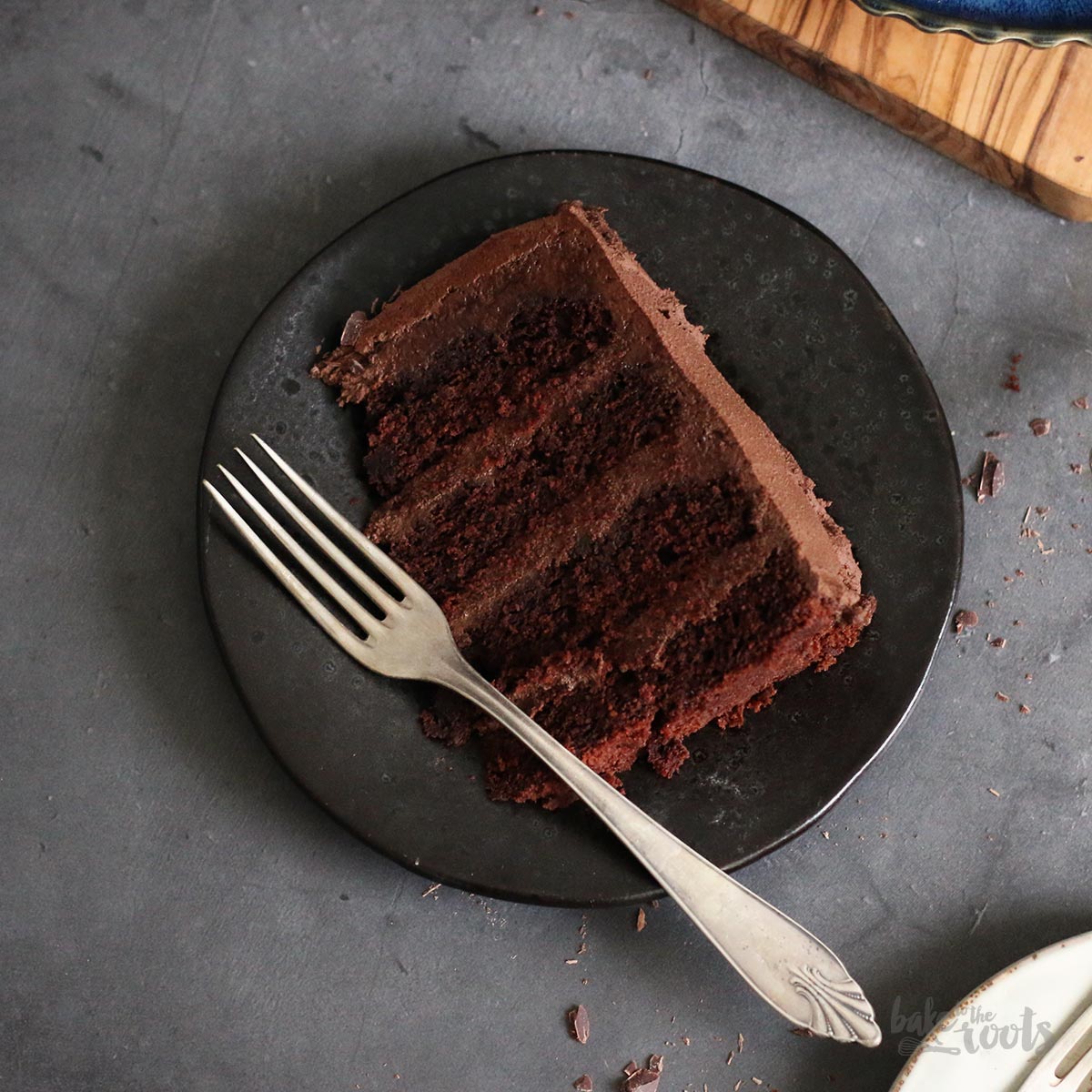Vegan Chocolate Bomb Cake Bake to the roots