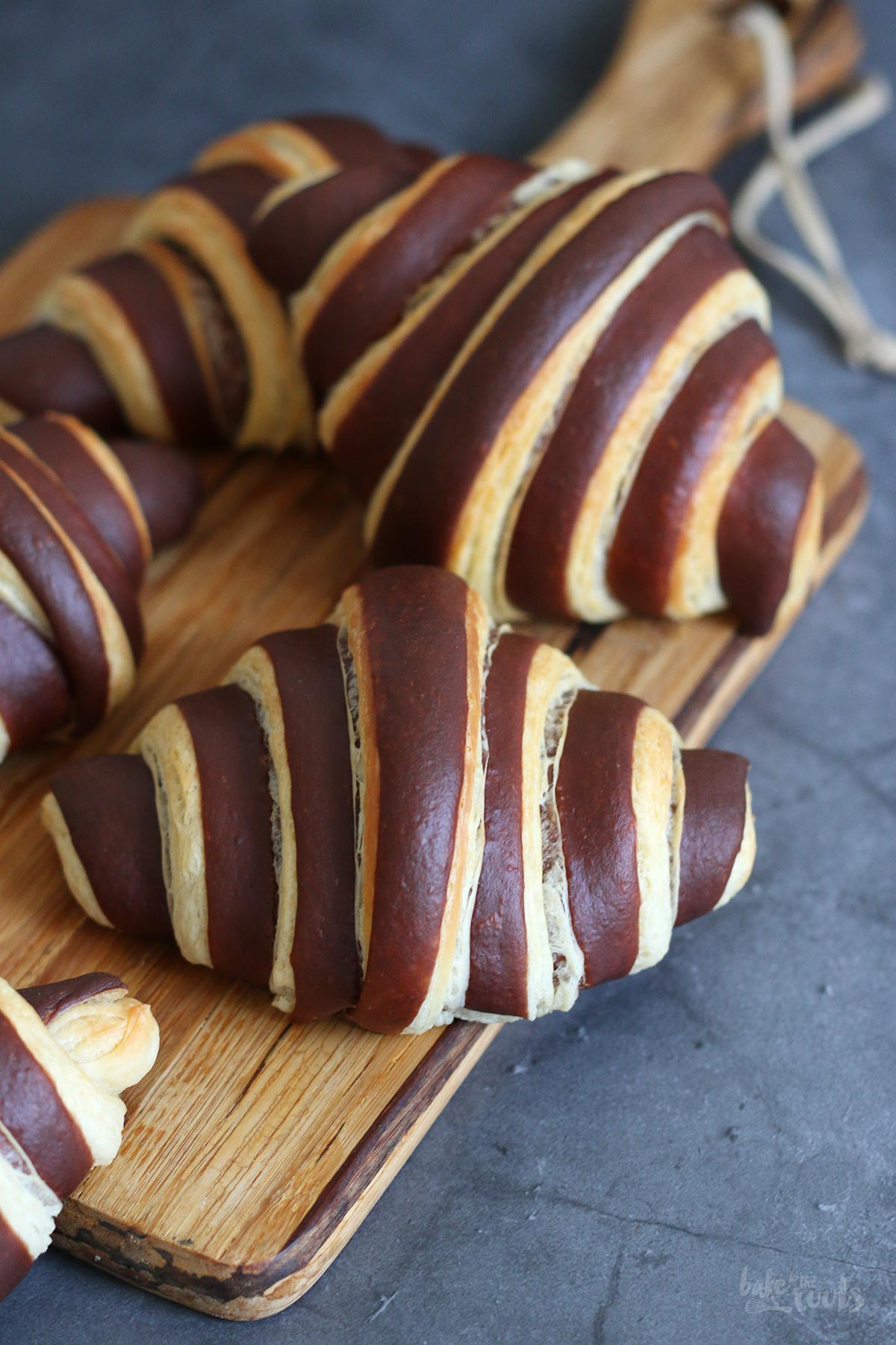 Chocolate Croissants | Bake to the roots