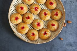 Chinese Almond Cookies | Bake to the roots
