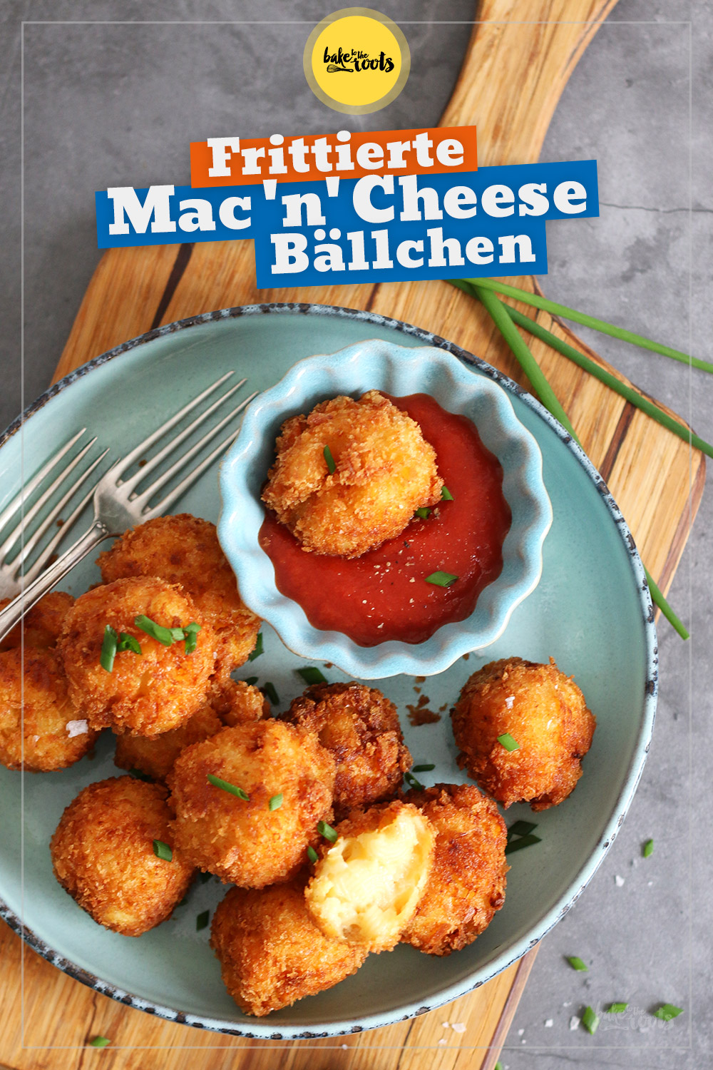 Frittierte Mac 'n' Cheese Balls | Bake to the roots