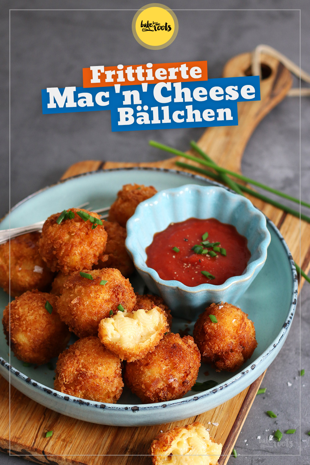 Frittierte Mac 'n' Cheese Balls | Bake to the roots