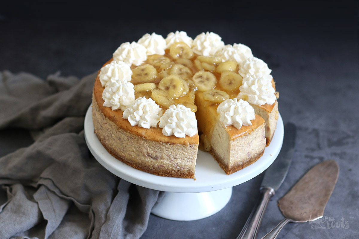 Bananas Foster Cheesecake Bake to the roots Bake to the roots