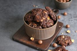 Double Chocolate Maltesers Cookies | Bake to the roots