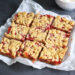 Rhabarber Streusel Shortbread Bars | Bake to the roots
