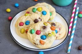 Crispy M&M's Cookies | Bake to the roots