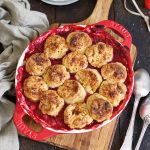 Strawberry & Raspberry Cobbler | Bake to the roots