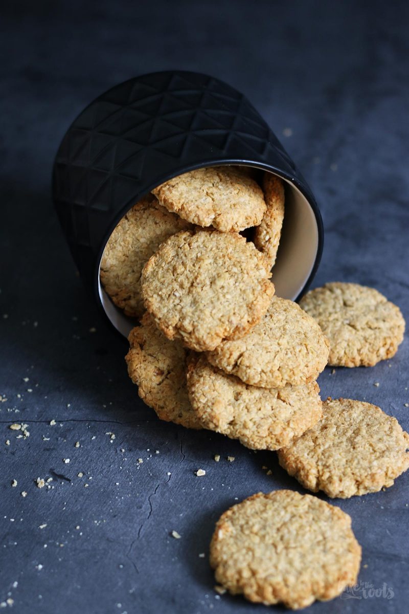 Schwedische Havreflarn – Haferflockenkekse (zuckerfrei) | Bake to the roots Schwedische Havreflarn – Haferflockenkekse (zuckerfrei) | Bake to the roots