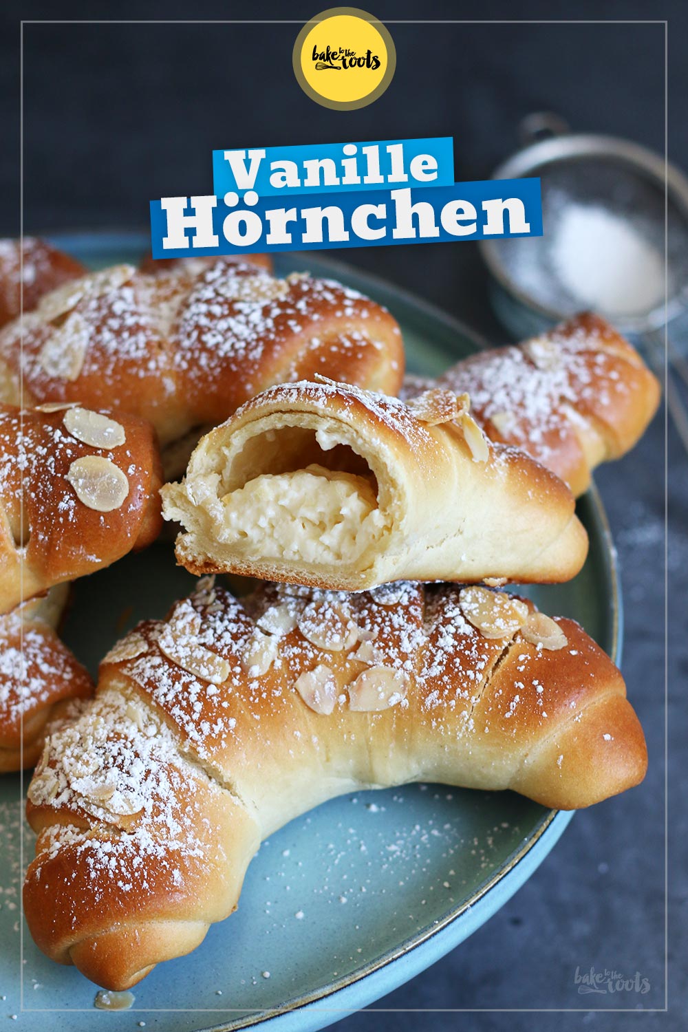 Einfache Vanillehörnchen | Bake to the roots