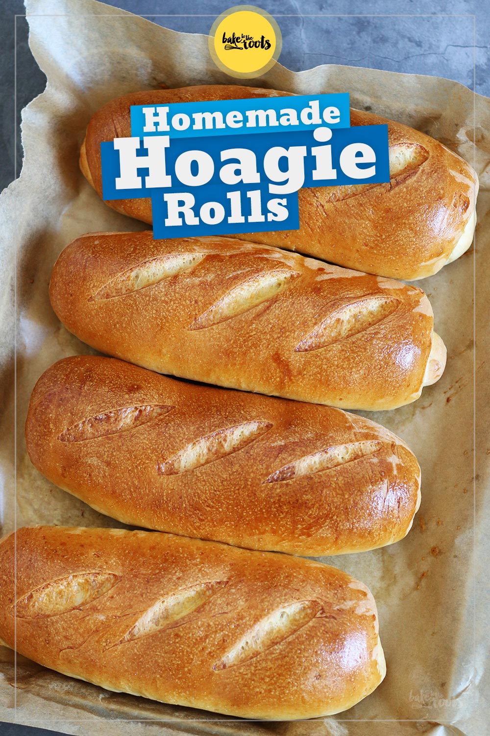 Homemade Hoagie Rolls aka. Basic Sandwich Rolls | Bake to the roots
