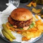 Southern Style Buttermilk Chicken Sandwiches | Bake to the roots