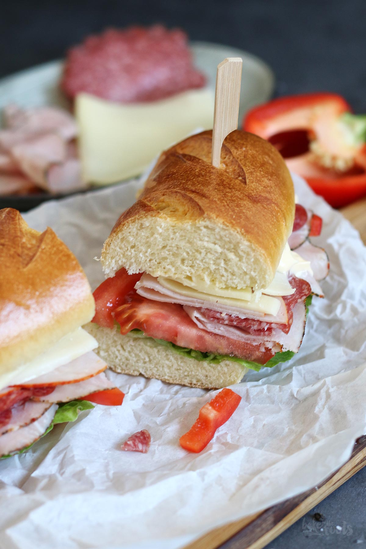 Italian B.M.T. Sandwiches | Bake to the roots