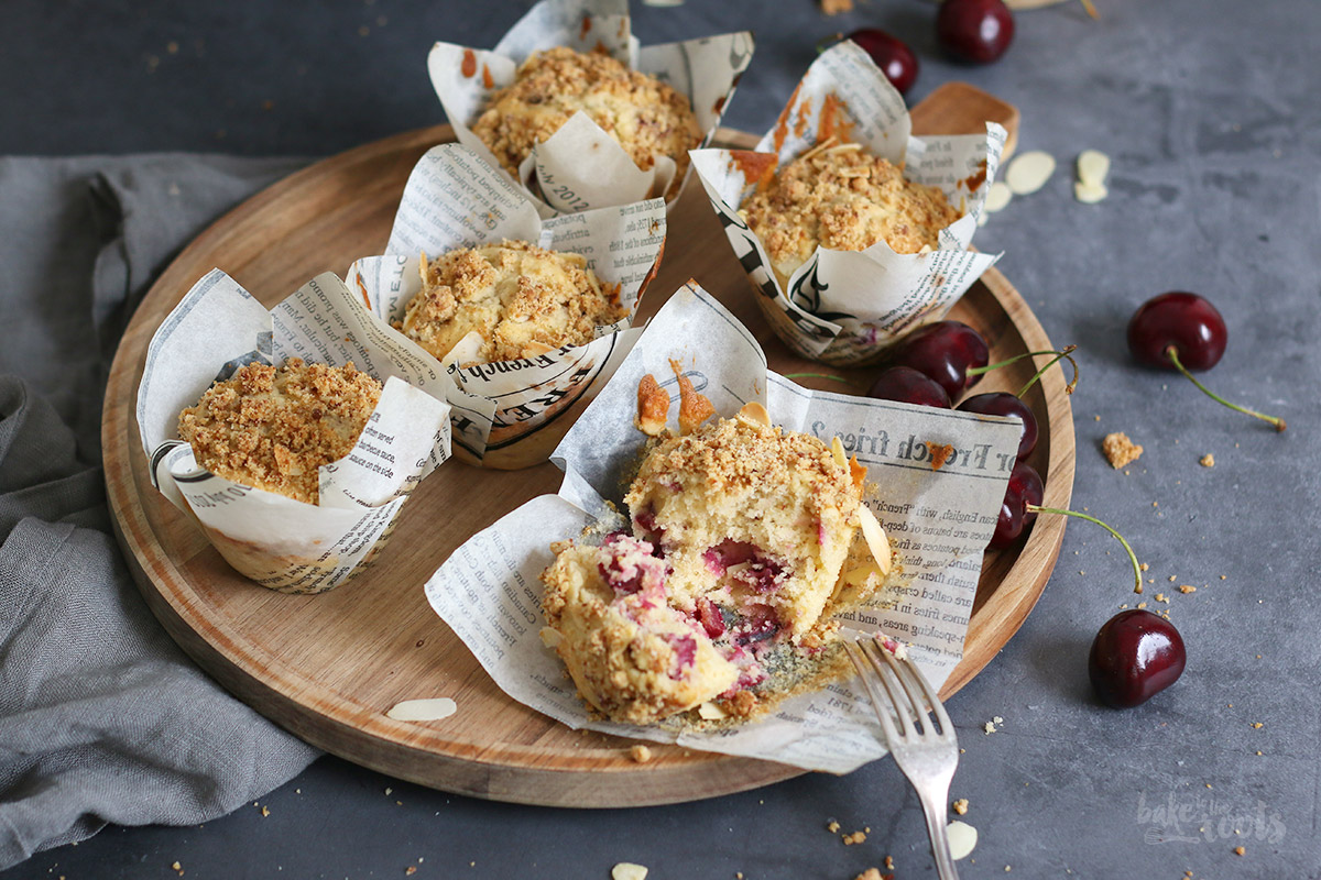 Cherry Streusel Muffins | Bake to the roots