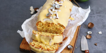 Mango Coconut Loaf Cake | Bake to the roots