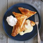 Easy Apple Cheesecake Turnovers | Bake to the roots